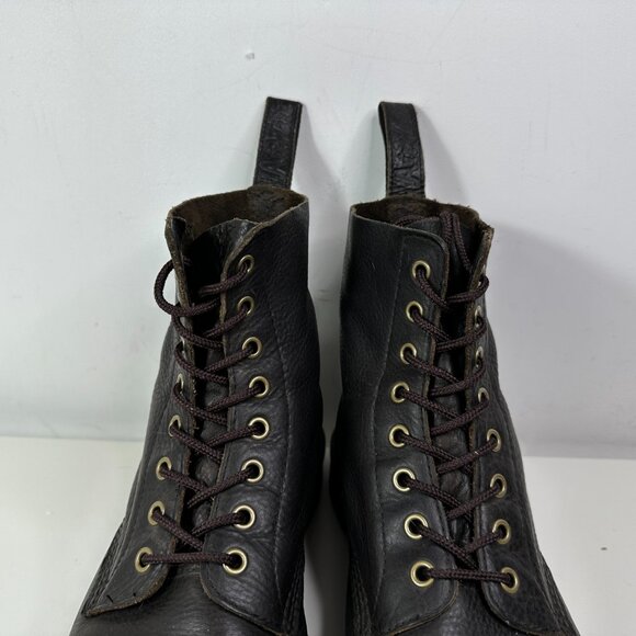 Dr. Martens Pebbles Leather Lace Up Boots Dark Brown Men's Size 11 - Picture 9 of 16